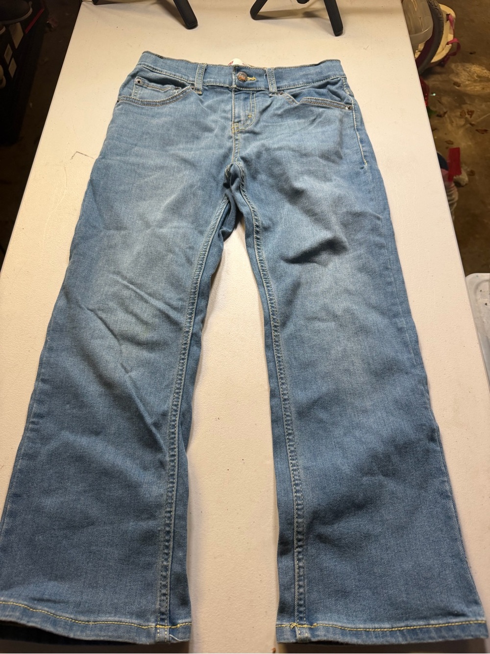Levi's Men's Light Blue Bootcut Jeans